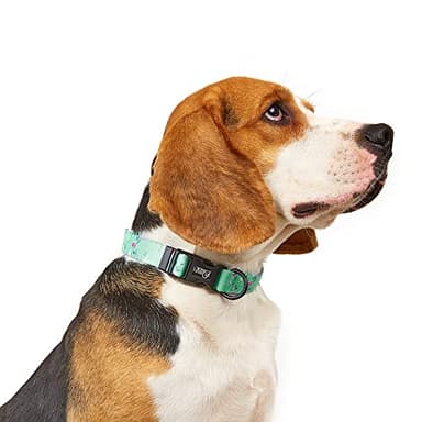 Dog Collar Adjustable Summer Flower Dog Collars with Safety Buckle Soft Comfortable Pet Collar for Small Medium Large Dogs - Image 2