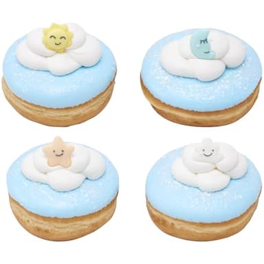 Baby Dreams Edible Decorations, Ready to Use Cupcake Toppers, Royal Icing Sugar Cake Toppers For Cakes, Cupcakes, Cookies, Donuts, 100 Shaped Decorations - Image 5