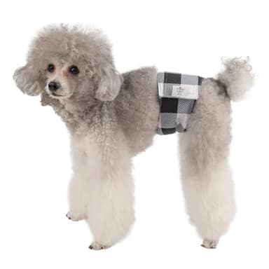 CuteBone Dog Diapers Male Washable Belly Band for Male Dogs Wraps 3pcs a Pack DM27S - Image 7
