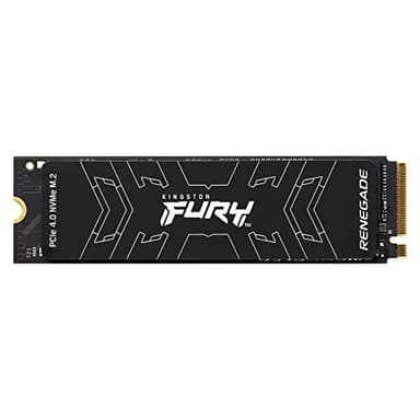 Kingston FURY Renegade 1TB PCIe Gen 4.0 NVMe M.2 Internal Gaming SSD | Up to 7300 MB/s | Graphene Heat Spreader | 3D TLC NAND | Works with PS5 | SFYRS/1000G, Solid State Drive - Image 1