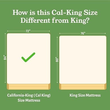 California Design Den California King Sheet Set - Soft 100% Organic Bed Sheets with Deep Pockets, Crisp Percale, Breathable and Durable Bedding Set - Navy Blue - Image 2