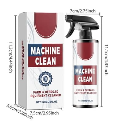 Machine Clean Spray, Machine Clean Outdoor All-Purpose Cleaner, Heavy-Duty Outdoor All Purpose Cleaner (2 PCS) - Image 2