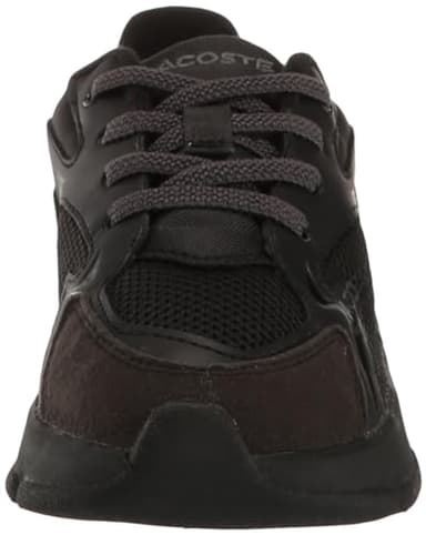 Lacoste Unisex-Child Infant's L003 Neo Sneaker, Black/Black, 6.5 - Image 2