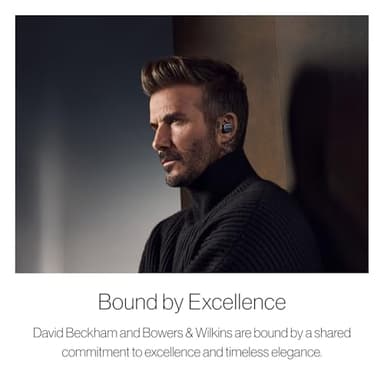 Bowers & Wilkins Pi8 Wireless Bluetooth Earbuds (Midnight Blue), in-Ear Bluetooth Earphones with Qualcomm & aptX Lossless, Active Noise Cancelling Earbuds, 3 Built-in Mics, 15-Min Quick Charging - Image 2