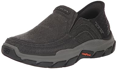 Skechers Men's Respected-Holmgren Loafer, BLK, 9.5 - Image 1