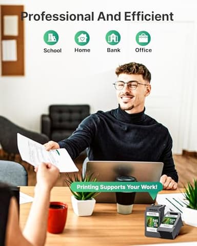 910XL Ink Cartridges for HP Printers (4 Pack) Replacement for HP 910XL Ink Cartridges Combo Pack Use for OfficeJet 8010 8020 Series, Pro 8020, 8030 Series Printer | Black Cyan Magenta Yellow - Image 7