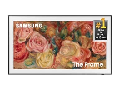 Samsung 85-Inch Class QLED 4K LS03D The Frame Series Quantum HDR Smart TV w/Dolby Atmos, Art Mode, Anti-Reflection, Customizable Frame, Slim Fit Wall Mount with Alexa Built-in (QN85LS03D, 2024 Model) - Image 1