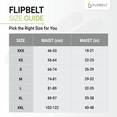 FlipBelt FB0114-BLK-S.1, Black, Small - Image 7