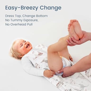 TOTBASIC Toddler Sleep Sack 2t-3t-4t, 0.5 TOG Stretchy Summer Baby Wearable Blanket with 2-Way Safe Zippers, Cozy Soft Sleeveless Sleeping Bag for Babies 24-36-48 Months, 2-Pack - Image 4