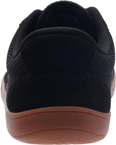 WHITIN Wide Toe Box Barefoot Sneakers for Men Minimalist Minimus Zero Drop Sole Shoes Size 11 Width 11W Outdoor Training Black Gum 45 - Image 4