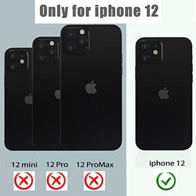 Diverbox for iPhone 12 Waterproof Case,Waterproof Shockproof Dustproof IP68 Full-Body Hard Case Built-in Screen Protector Underwater Outdoor Waterproof Cover for iPhone 12,6.1 in (Clear) - Image 2