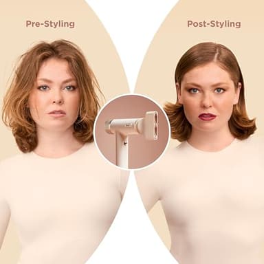 Shark SpeedStyle Essential High-Velocity Dryer with Concentrator, Lightweight, Ionic, No Heat Damage, Best for Straight and Wavy Hair, Silk HD301 - Image 9