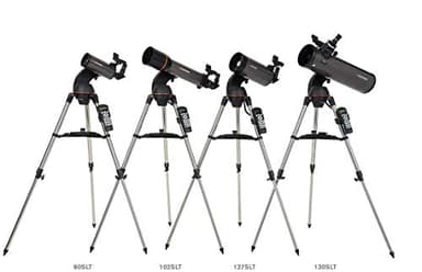 Celestron - NexStar 130SLT Computerized Telescope - Compact and Portable - Newtonian Reflector Optical Design - SkyAlign Technology - Computerized Hand Control - 130mm Aperture Grey - Image 7