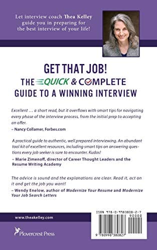 Get That Job!: The Quick and Complete Guide to a Winning Interview - Image 2
