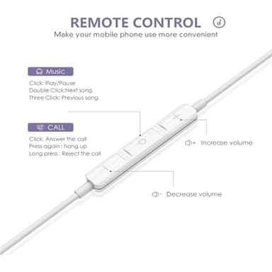 SKLNXAZ 2 Pack-USB C Headphones for iPhone 16/15 Pro - Image 2