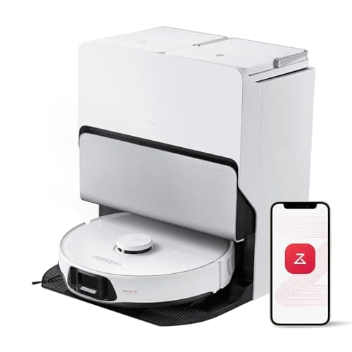 roborock S8 Max Ultra Robot Vacuum and Mop, All-in-One Dock, PreciSense LiDAR Navigation, Smart Dirt Detection, Self-Emptying, 8000Pa Suction for Various Floors, 20mm Auto Lifting for Carpet, White - Image 1