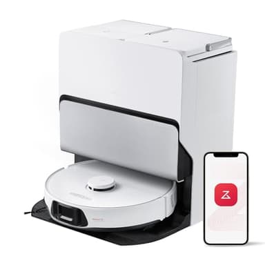 roborock S8 Max Ultra Robot Vacuum and Mop, All-in-One Dock, PreciSense LiDAR Navigation, Smart Dirt Detection, Self-Emptying, 8000Pa Suction for Various Floors, 20mm Auto Lifting for Carpet, White - Image 1