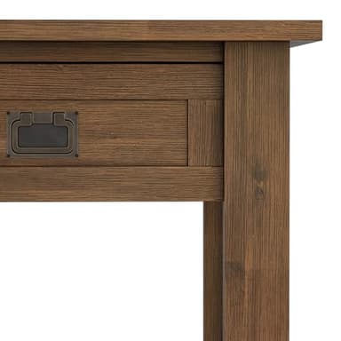 SIMPLIHOME Monroe SOLID ACACIA WOOD 22 inch Wide Square Rustic End Table in Rustic Natural Aged Brown for the Living Room and Bedroom - Image 11