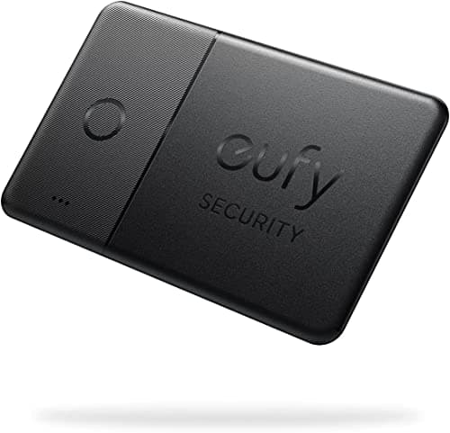 eufy Security SmartTrack Card E30 (Black, 1-Pack), Works with Apple Find My (iOS Only), Wallet Tracker, Phone Finder, Up to 3-Year Battery Life(Android Not Supported), Water Resistant - Image 1