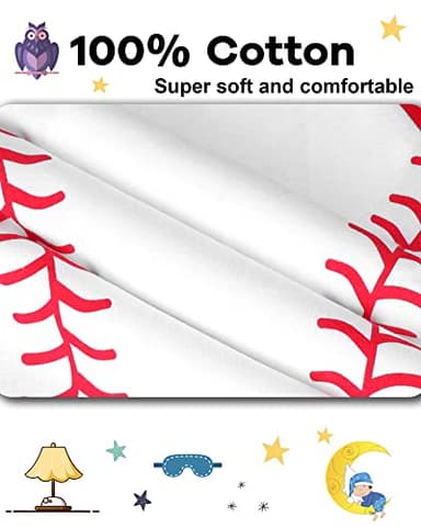 DAUGHTER QUEEN Boys Pajamas Size 7 Short Pjs for Boys 7t 100% Cotton Summer Pj Sets Baseball Kids Sleepwear Child Sports Jammies Clothes Medium, 6-7 Years Old - Image 5