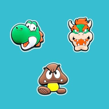 Cute Shoe Charms for Croc, Shoe Decoration for Shoes Bracelet Wristband Clog Sandals Birthday Party Favors (Red) - Image 2