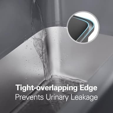 Zarler Stainless Steel Litter Box with Lid, Extra Large Cat Litter Boxes, XL Large Metal Litter Box for Big Cats with High Sided, Grey (Non-Sticky, Easy to Clean, Anti-Urine Leakage) - Image 4