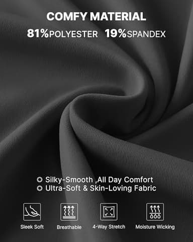 G4Free Capri Pants for Women Wide Leg Yoga Capri Leggings High Waisted Dress Cropped Pants with Pockets for Casual Summer(Black,M,21") - Image 6