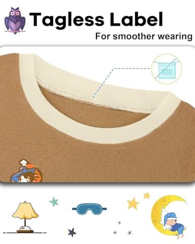 DAUGHTER QUEEN Boys Pajamas 18-24 Months Cowboy PJs 100% Cotton Long Sleeve Pj Sets Baby Toddler Sleepwear Costume Jammies Horse Clothes Outfits 18m/Mo, 24m/Mth - Image 2