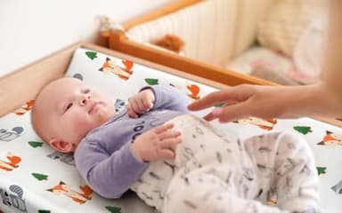 4 Pack Changing Pad Covers Woodland Forest Animals Wood Neutral Unisex Fitted Baby Changing Pad Cover Set for Baby Boys or Girls - Image 4