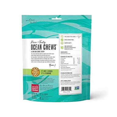 The Honest Kitchen Ocean Chews™ Hearty Wolffish Skins Dog Treats, 3.25 oz (Beams™) - Image 2