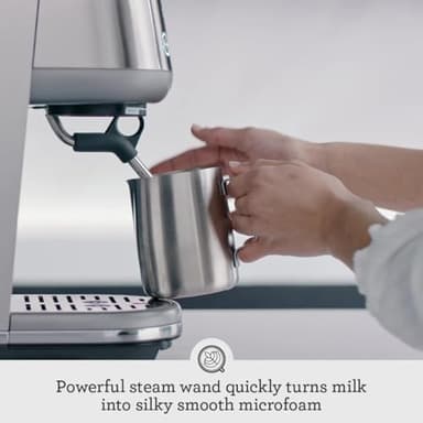 Breville Bambino Espresso Machine BES450BSS, Brushed Stainless Steel - Image 7