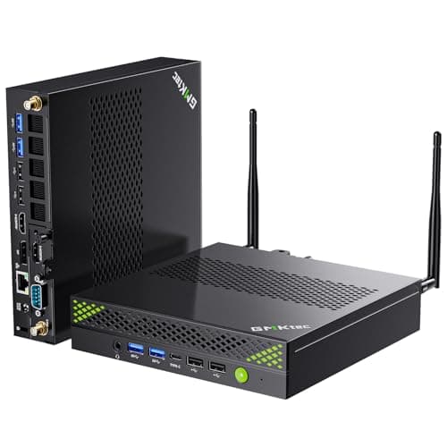 GMKtec Mini PC Workstation, Intel Core i9 13900HK(14C/20T) up to 5.4GHz, Mini Computer 32GB DDR5 RAM 1TB SSD, 8X USB Ports/COM/HDMI/DP Office Business - Image 1