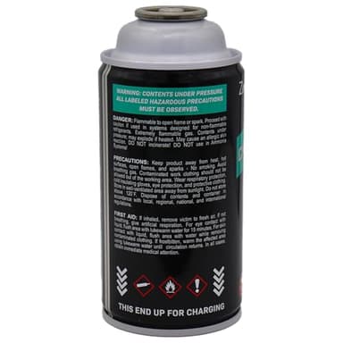 ZeroR AC Refrigerant Recharge Kit | R134a Replacement - Hydrocarbon Gas | 24" Tool for SSV Cans (2) - Image 6