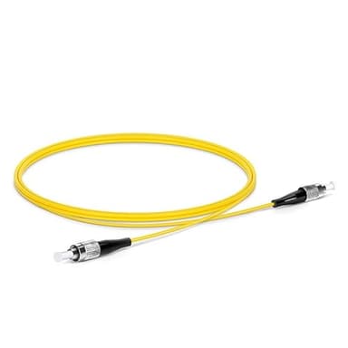 Fibergaga-50M(165ft) OS2 ST to ST Fiber Patch Cable Single Mode, Simplex, Length Option: 0.5M(1.6ft)-30m(98ft) 9/125µm 2.0mm Diameter Fiber Optic Jumper Cable, OS1/OS2 Compatible - Image 5