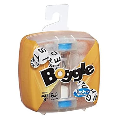 Boggle Classic Game | Word Search Games | Ages 8+ | 1 or More Players | Portable Travel Size | Fun Family Dice Games for Adults and Kids - Image 1