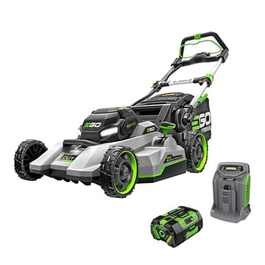 EGO POWER+ Electric Lawn Mower, Self-Propelled Cordless with Select Cut and Touch Drive, Includes 56V 7.5Ah Battery and Rapid Charger – LM2135SP - Image 1