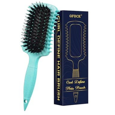 Curl Defining Brush, Curly Hair Brush Products for Effortlessly Detangling Shaping and Styling Women's Men's Curls on All Wet or Dry Hair Types, Reduces Frizz - Image 9