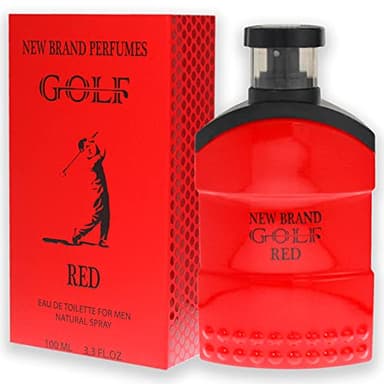 New Brand Perfumes Golf Red EDT Spray Men 3.3 oz - Image 4