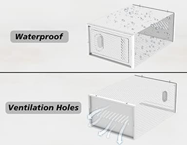 SIMPDIY Shoe Storage, 12 Pack Shoe Organizer for Closet, Shoe Boxes Clear Plastic Stackable Shoe Containers with Lids for Size 10 - Image 4
