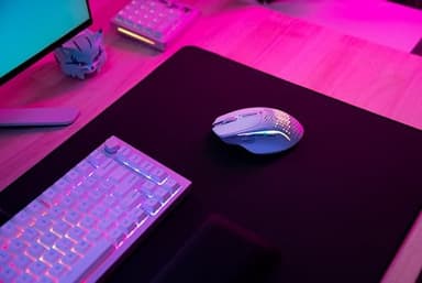 Glorious Gaming Model I 2 Wireless Gaming Mouse - Hybrid 2.4Ghz & Bluetooth, 75g Superlight, 9 Buttons (2 Swappable), RGB, PTFE Feet, MMO/MOBA/FPS, Long Battery Life, Side Thumb Rest - White - Image 14