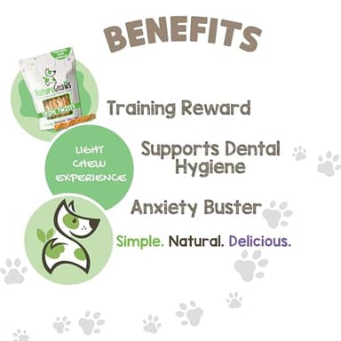 Nature Gnaws Tripe Twists for Dogs 4-5" (20 Count) - Crunchy Grain Free Reward Snack for Small, Medium & Large Breeds - Natural Beef Dog Chew Treats - Rawhide Free - Image 4