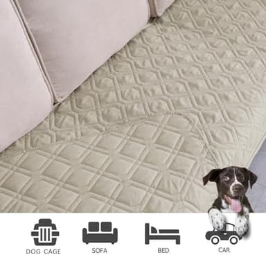 Ameritex Waterproof Dog Bed Cover Pet Blanket for Furniture Bed Couch Sofa Reversible - Image 4