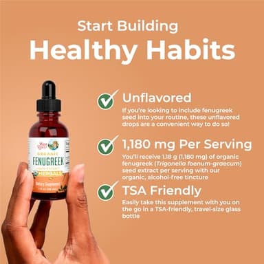 Organic Fenugreek Seed Liquid Extract by MaryRuth's | USDA Organic | Easy-to-Take | Fenugreek Seeds Supplement | Herbal Extract | Vegan | Gluten Free | Sugar Free | Non-GMO | 30 Servings - Image 5