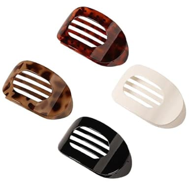 SUNTIESDAY 100 PCS Flat Hair Clips for Women (Leopard, Animal Print, Retro Style, Unisex, Women's Department) - Image 1
