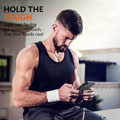 SPIDERCASE Designed for Samsung Galaxy S23 Case, [10 FT Military Grade Drop Protection], 2 Pack [Tempered Glass Screen Protector+Camera Lens Protector] Heavy Duty Shockproof Case, Black - Image 8