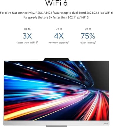 ASUS 2025 All-in-One Desktop, 23.8" FHD Touchscreen, Intel Core i5-1235U(Beats Ryzen 7 5700U), 32GB RAM, 512GB SSD, Intel UHD Graphics, Wi-Fi 6, 720p Camera, HDMI, Keyboard & Mouse, Windows 11 Home - Image 6