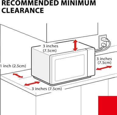 Toshiba Air Fryer Combo 4-in-1 Countertop Microwave Oven, Smart Sensor, Convection, Mute Function, Position Memory 13.6" Turntable, 1.5 Cu Ft, 1000W, Black, ML-EC42P(BS) - Image 9