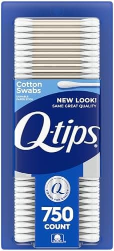Q-tips Cotton Swabs For Hygiene and Beauty Care Original Cotton Swab Made With 100% Cotton 750 Count - Image 3