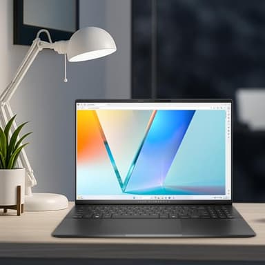 ASUS Vivobook S AI Copilot+ PC Business Laptop, 15.6" 2.8K 120Hz, AMD Ryzen AI 9 HX 370, 32GB RAM, 2TB SSD, Radeon Graphics, Wi-Fi 6, RGB Backlit KB, W11 Pro, Bundle with ADATA 512GB External SSD - Image 7