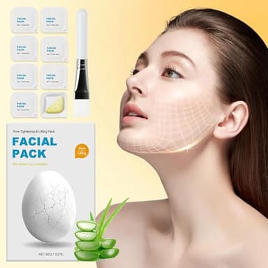 2025 New Zombie Facial Mask, Zombie Mask Facial, Hydrating Skincare Face Mask, Pore Tightening & Lifting Deep Cleansing Clay Mud Mask(1 Box, 8ea,) - Image 5